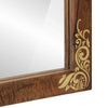 Bademøbelsett 2 pcs Brun 62 x 33 x 58 cm Massivt mangotre