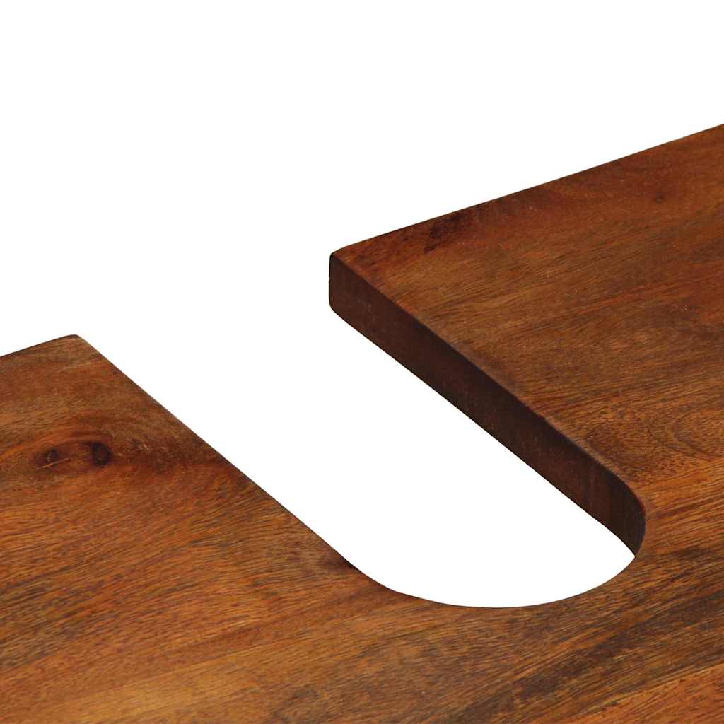 Baderoms Møbelsett 4 pcs Brun 62 x 33 x 58 cm Massivt mangotre