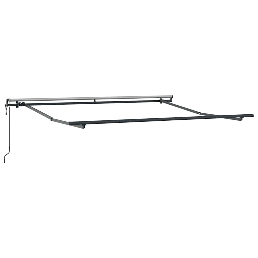 Automatisk uttrekkbar markise med LED burgunder 300x250 cm vidaXL