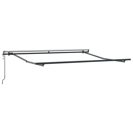 Automatisk uttrekkbar markise med LED burgunder 300x250 cm vidaXL