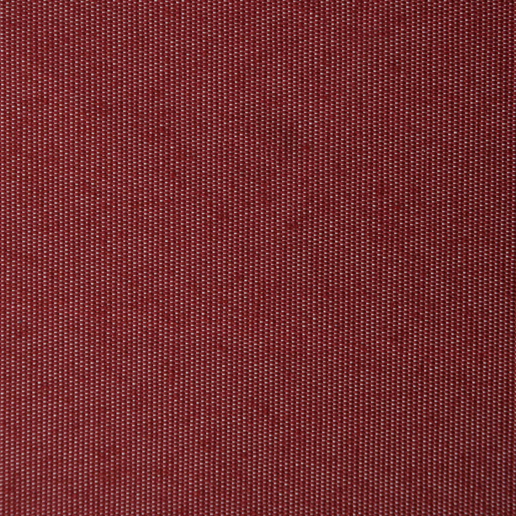 Manuell uttrekkbar markise med LED burgunder 400x300 cm