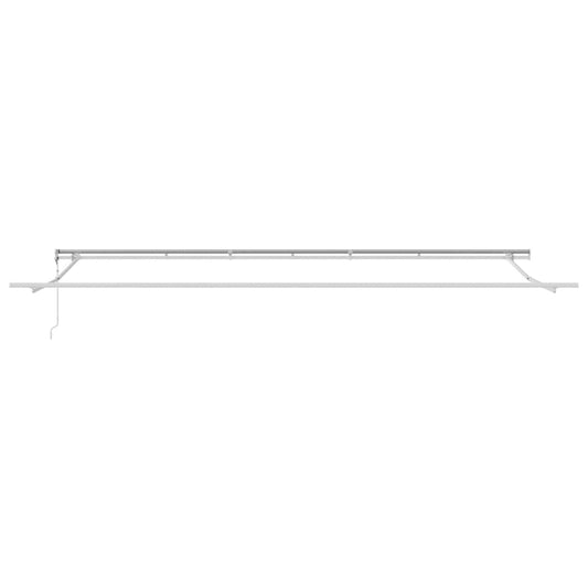 Automatisk uttrekkbar markise burgunder 600x300 cm