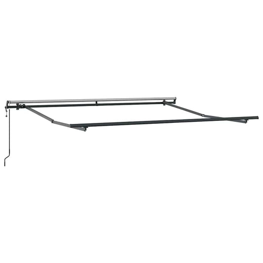 Automatisk uttrekkbar markise burgunder 300x250 cm