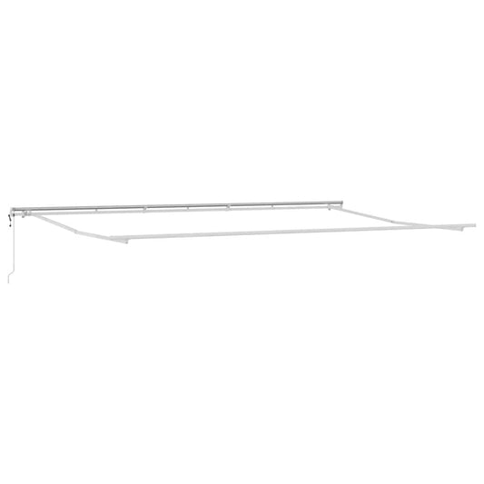 Automatisk uttrekkbar markise brun 600x300 cm
