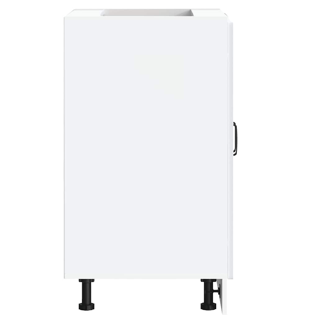 Vask underskap Kalmar hvit 60x46x81,5 cm konstruert tre