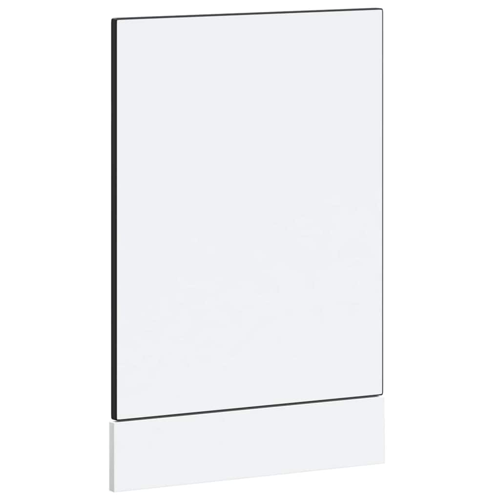 Oppvaskmaskin panel Kalmar svart 45x1,5x67 cm konstruert tre