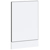 Oppvaskmaskin panel Kalmar svart 45x1,5x67 cm konstruert tre