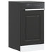 Oppvaskmaskin panel Kalmar svart 45x1,5x57 cm konstruert tre