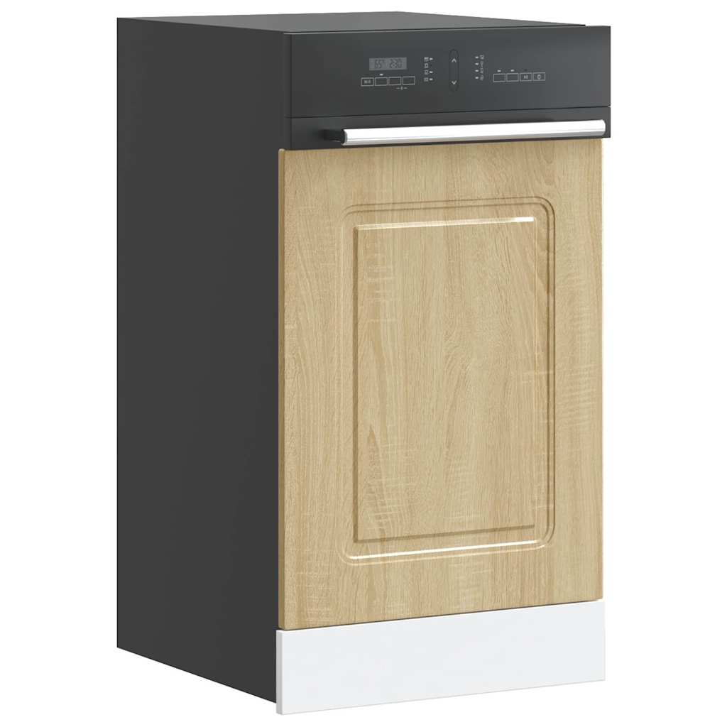Oppvaskmaskin panel sonoma eik 45x1,5x57 cm konstruert tre