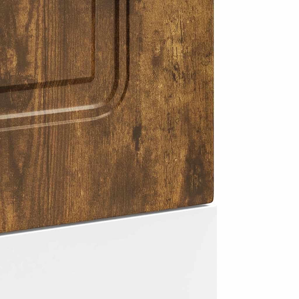 Oppvaskmaskin panel Kalmar røkt eik 45x1,5x57 cm konstruert tre