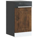Oppvaskmaskin panel Kalmar røkt eik 45x1,5x57 cm konstruert tre