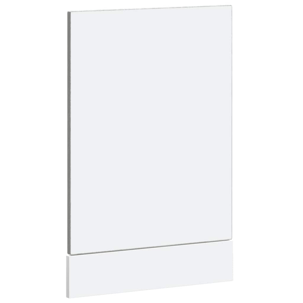 Oppvaskmaskin panel grå sonoma 45x1,5x57 cm konstruert tre