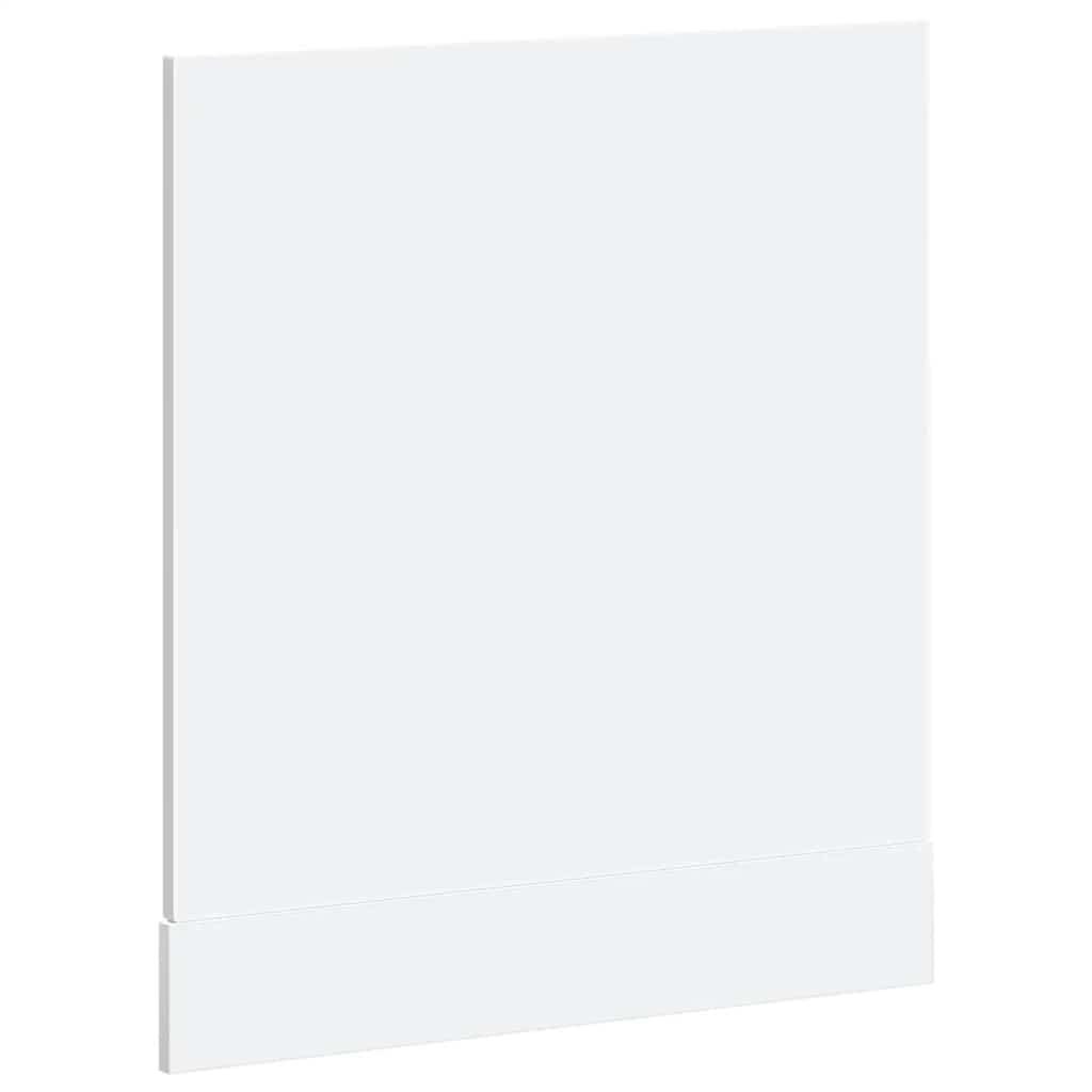 Oppvaskmaskin panel Kalmar hvit 60x1,5x57 cm konstruert tre