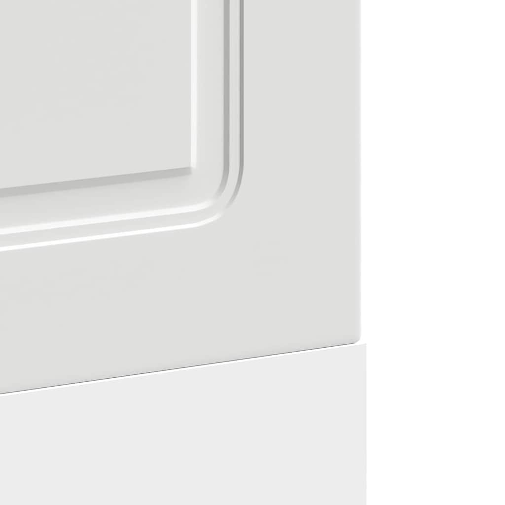 Oppvaskmaskin panel Kalmar hvit 60x1,5x57 cm konstruert tre