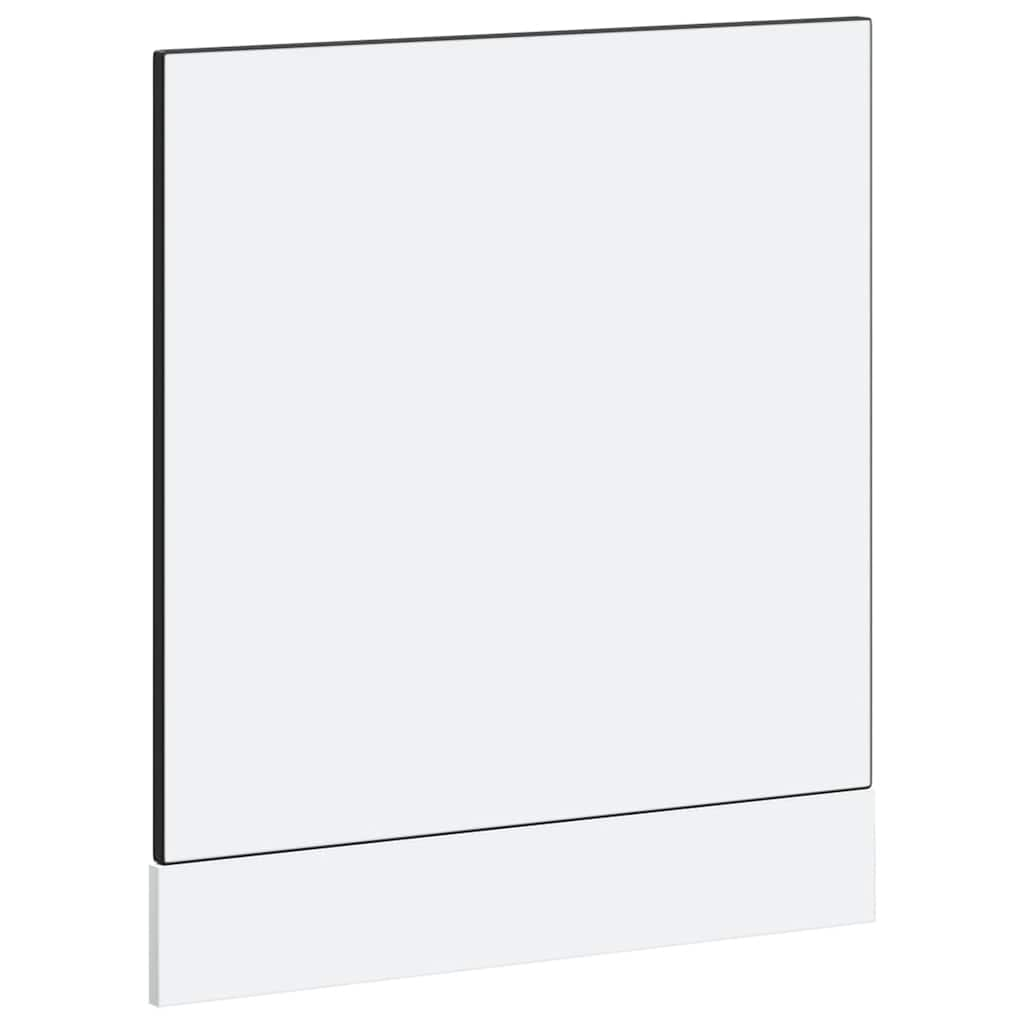 Oppvaskmaskin panel Kalmar svart 60x1,5x67 cm konstruert tre