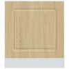 Oppvaskmaskin panel sonoma eik 60x1,5x67 cm konstruert tre