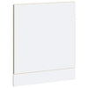 Oppvaskmaskin panel sonoma eik 60x1,5x67 cm konstruert tre