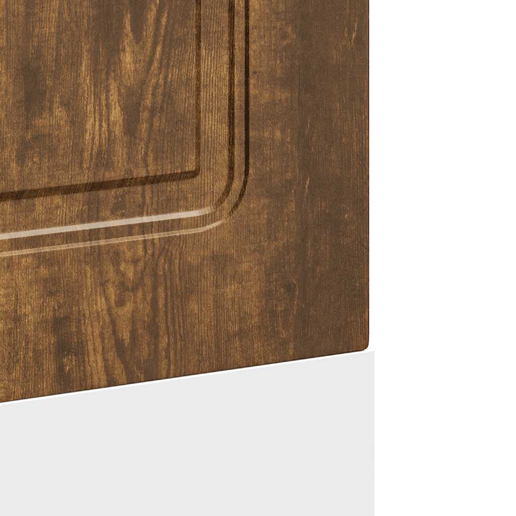 Oppvaskmaskin panel Kalmar røkt eik 60x1,5x57 cm konstruert tre