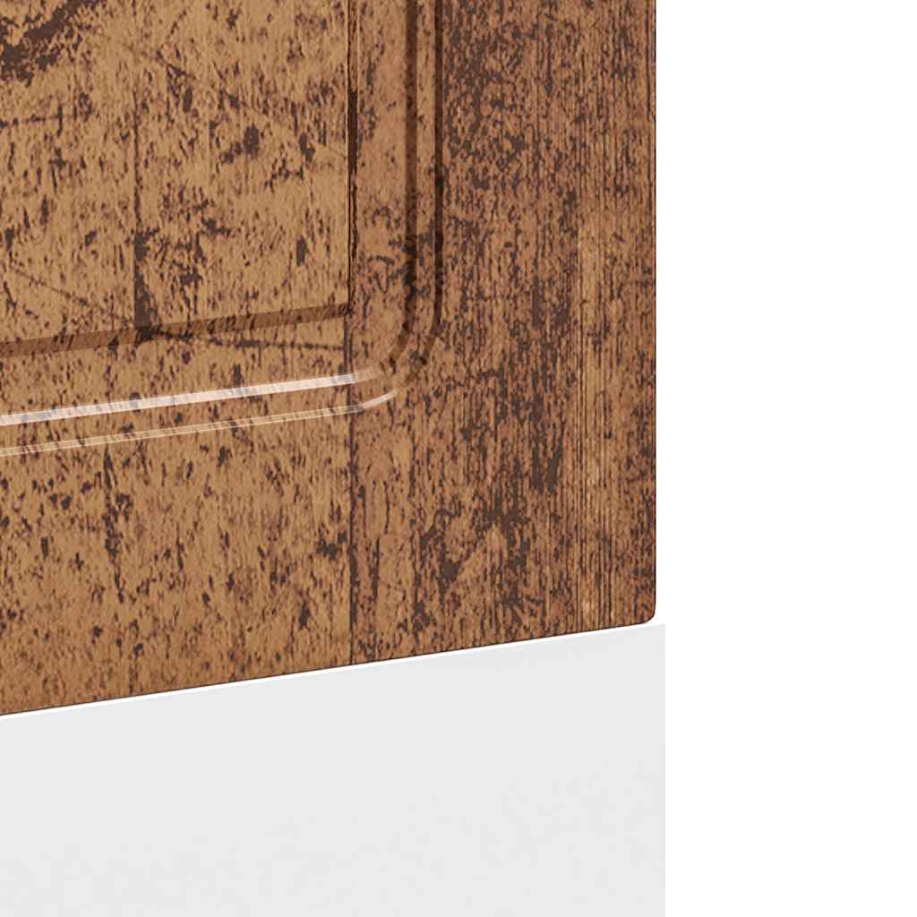 Oppvaskmaskin panel gammelt tre 60x1,5x57 cm konstruert tre