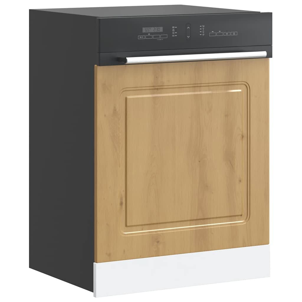 Oppvaskmaskin panel artisan eik 60x1,5x57 cm konstruert tre