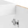 Vask underskap Lucca artisan eik konstruert tre