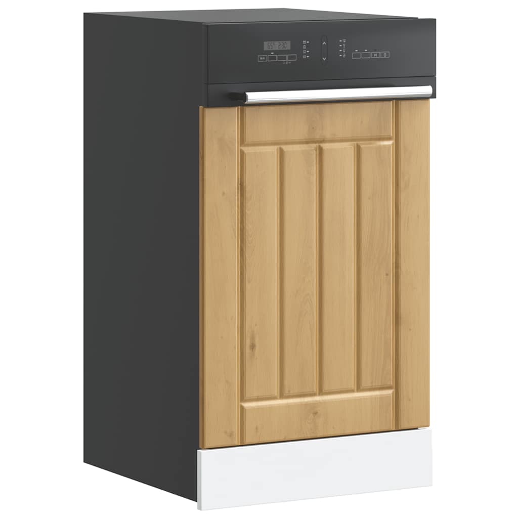 Oppvaskmaskin Lucca artisan eik konstruert tre