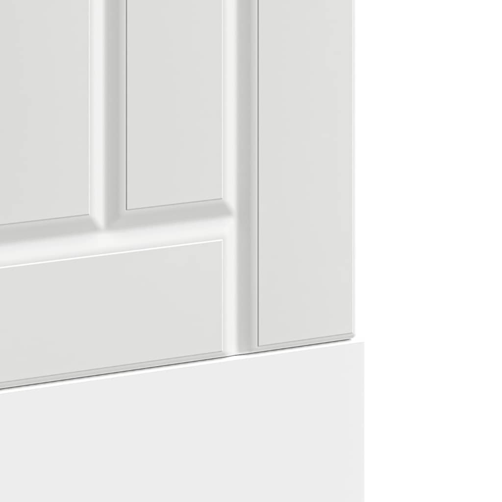 Oppvaskmaskin panel Lucca hvit konstruert tre