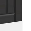 Oppvaskmaskin panel Lucca svart konstruert tre