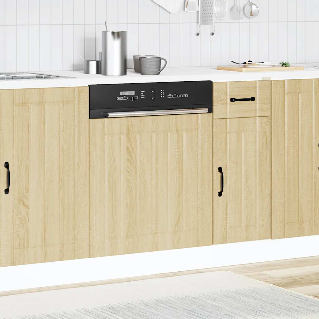 Oppvaskmaskin Lucca sonoma eik konstruert tre