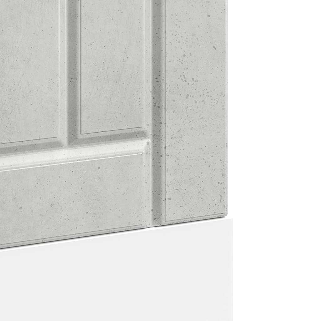 Oppvaskmaskin Lucca betonggrå konstruert tre