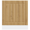 Oppvaskmaskin Lucca artisan eik konstruert tre