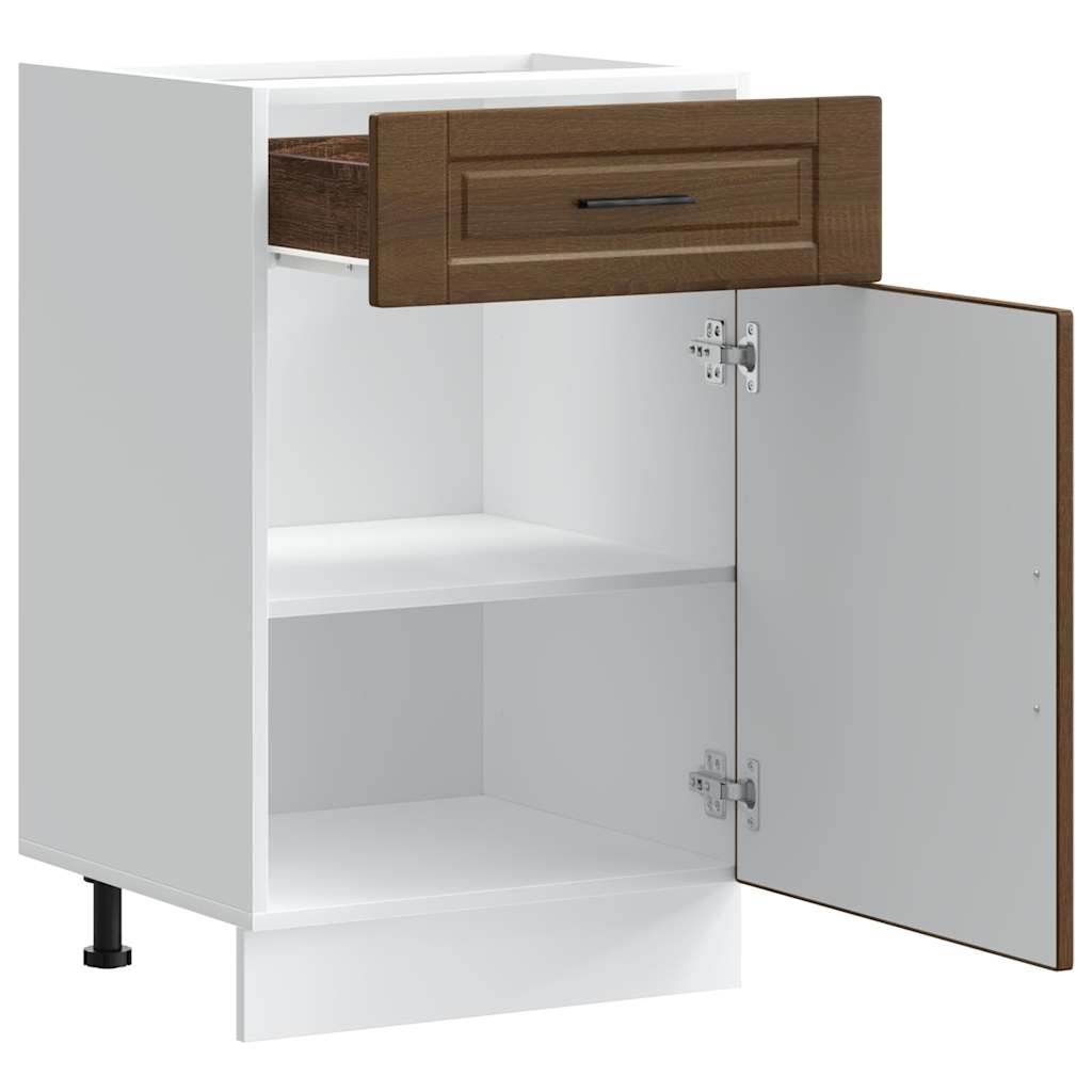 Kjøkken underskap Porto brun eik konstruert tre