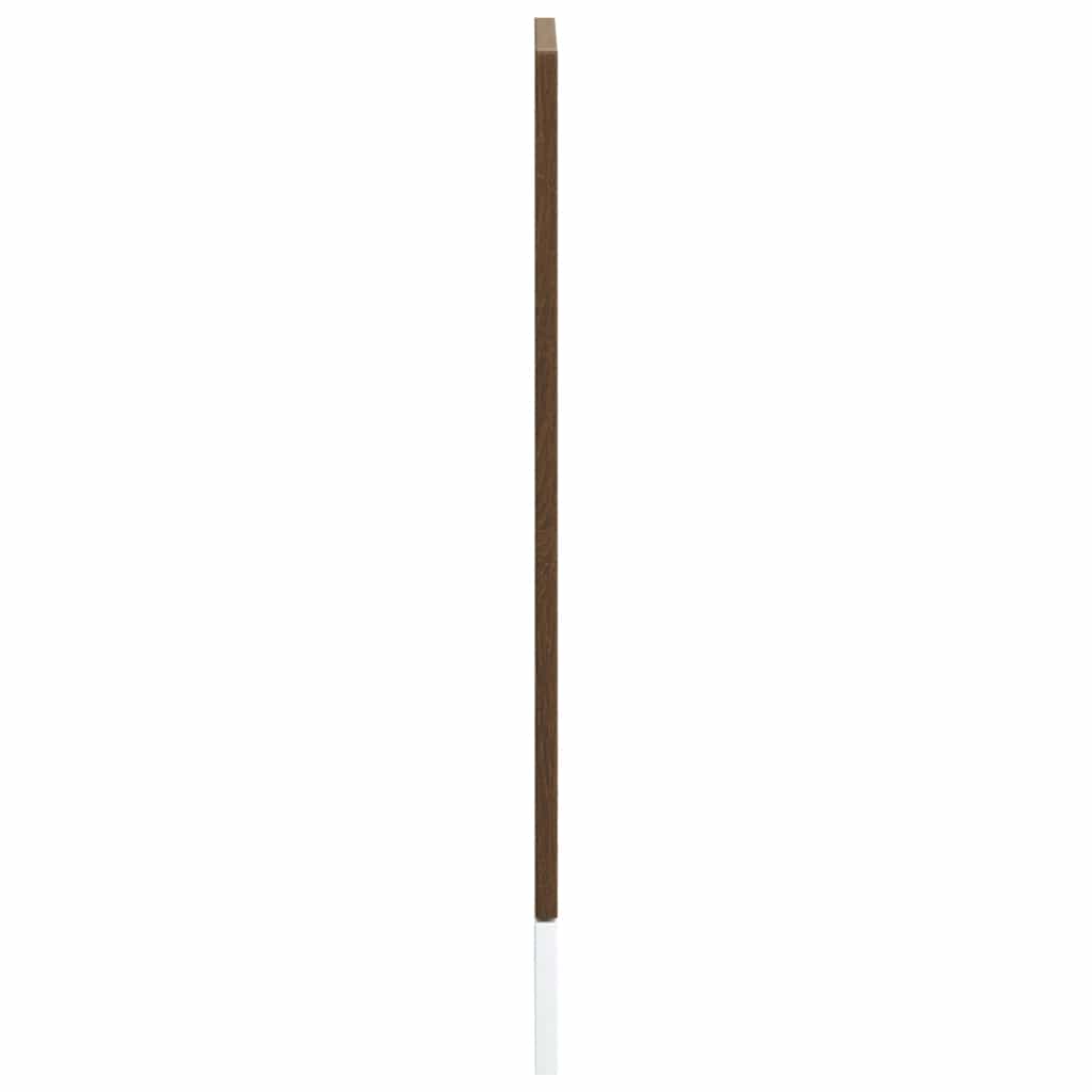 Oppvaskmaskin panel Porto brun eik 45x1,5x57 cm konstruert tre
