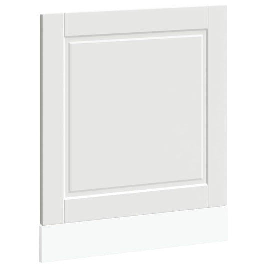 Oppvaskmaskin panel Porto hvit 60x1,5x57 cm konstruert tre