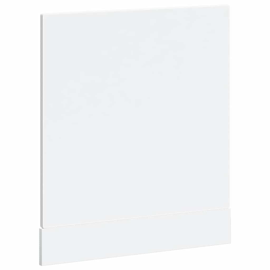 Oppvaskmaskin panel Porto hvit 60x1,5x57 cm konstruert tre
