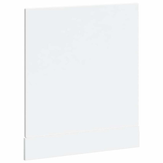 Oppvaskmaskin panel Porto hvit 60x1,5x57 cm konstruert tre