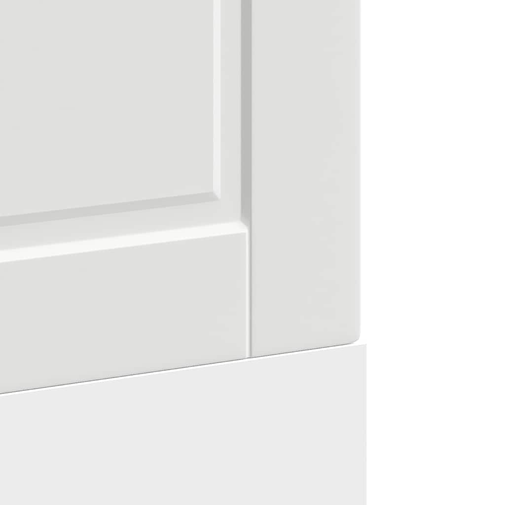 Oppvaskmaskin panel Porto hvit 60x1,5x57 cm konstruert tre