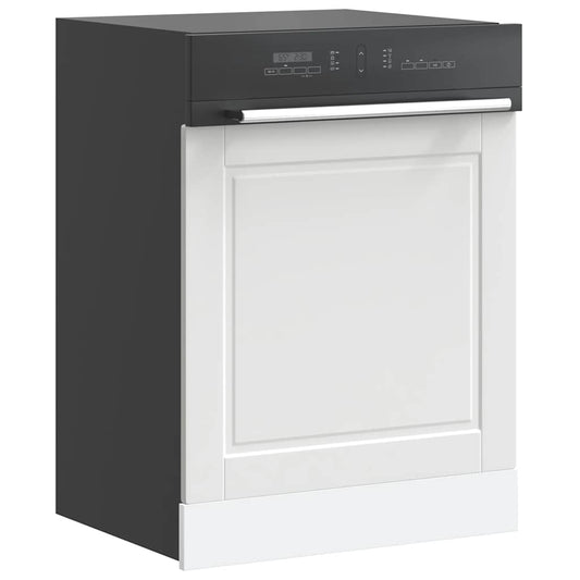 Oppvaskmaskin panel Porto hvit 60x1,5x57 cm konstruert tre