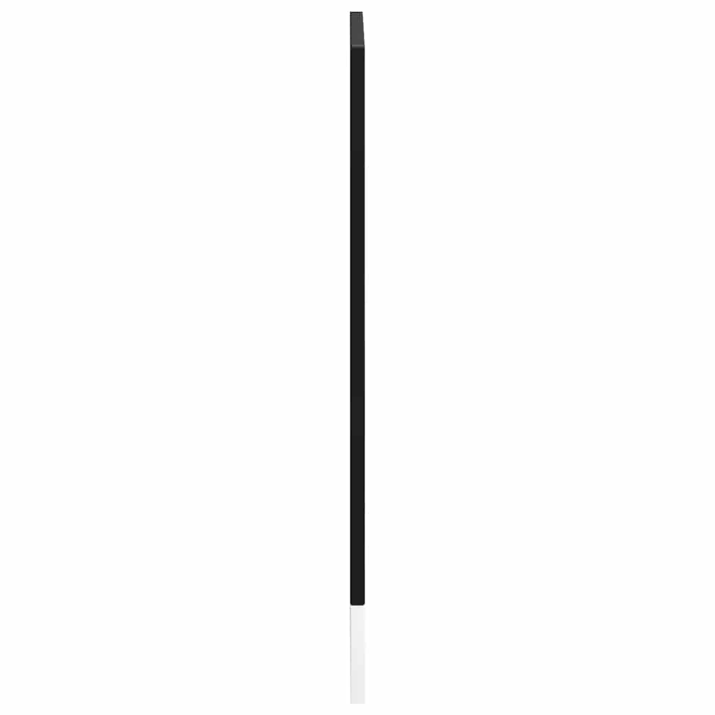 Oppvaskmaskin panel Porto svart 60x1,5x57 cm konstruert tre