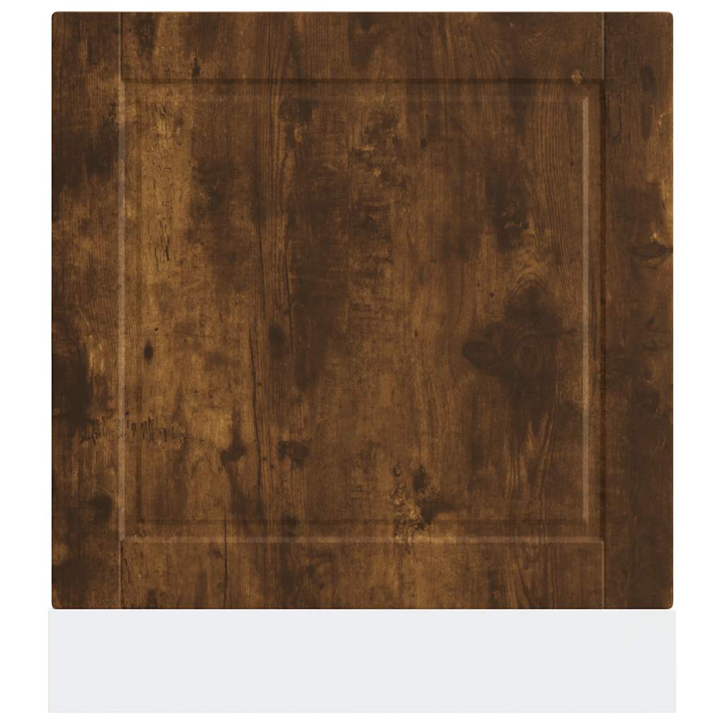 Oppvaskmaskin panel Porto røkt eik 60x1,5x57 cm konstruert tre