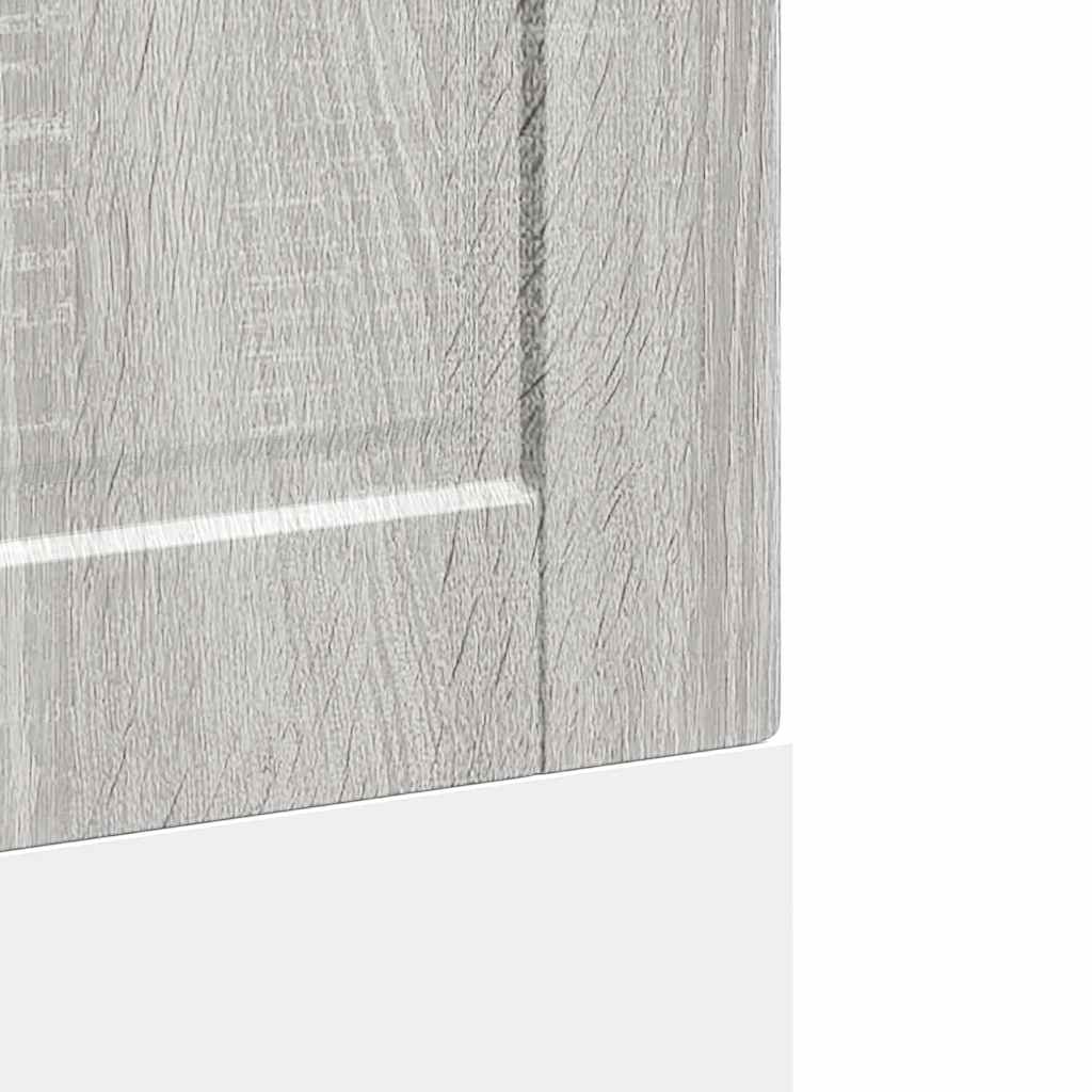Oppvaskmaskin panel Porto grå sonoma 60x1,5x57cm konstruert tre