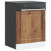 Oppvaskmaskin panel gammelt tre 60x1,5x57 cm konstruert tre