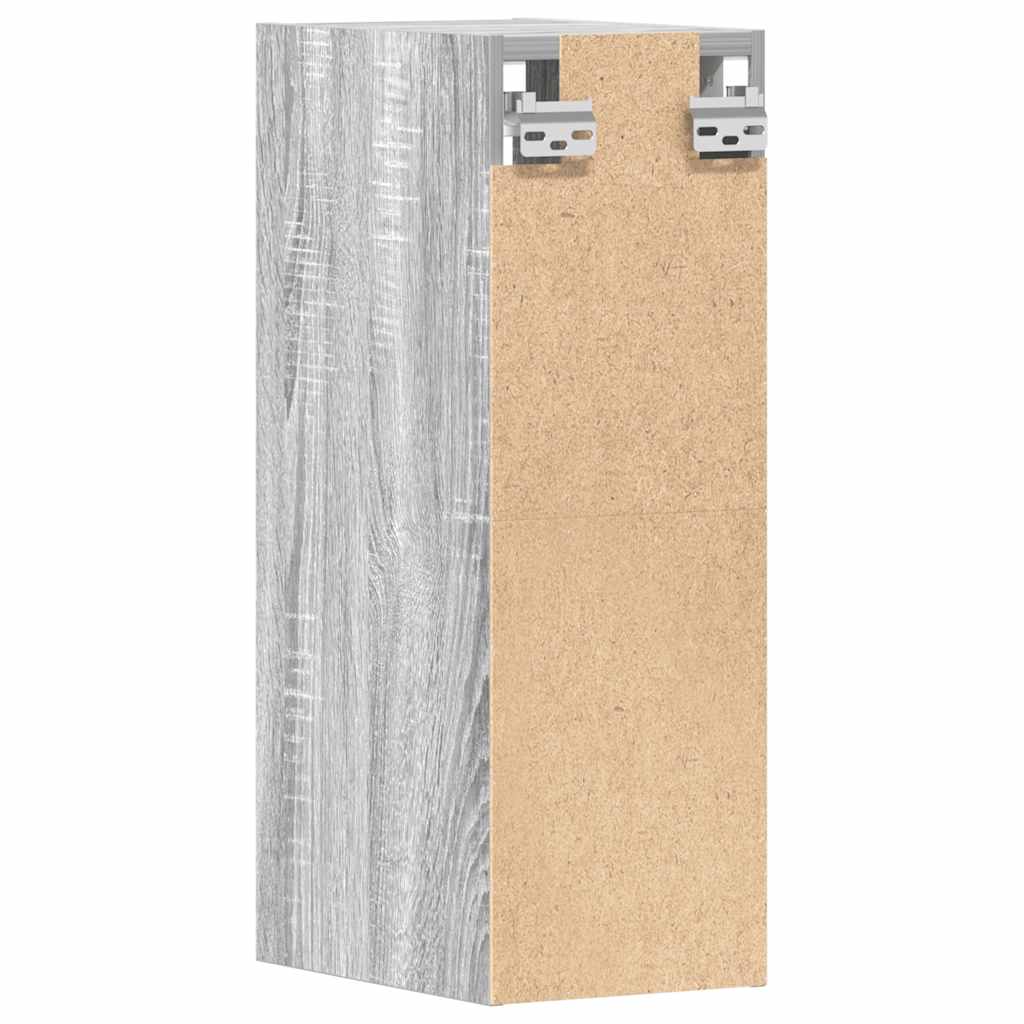 Vegghengt skap "Riga" grå sonoma 20x29,5x60 cm konstruert tre