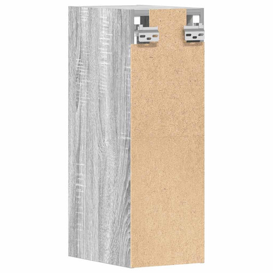 Vegghengt skap "Riga" grå sonoma 20x29,5x60 cm konstruert tre