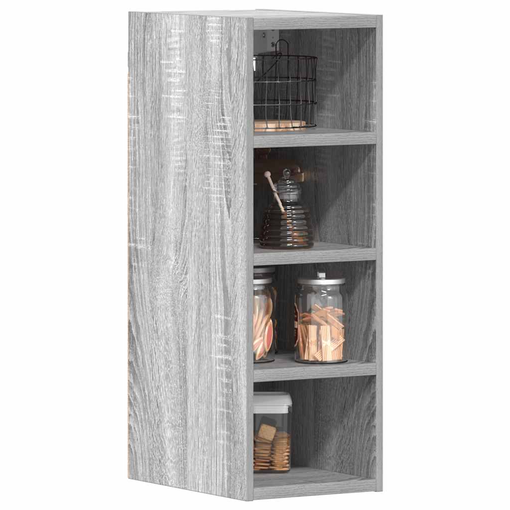 Vegghengt skap "Riga" grå sonoma 20x29,5x60 cm konstruert tre