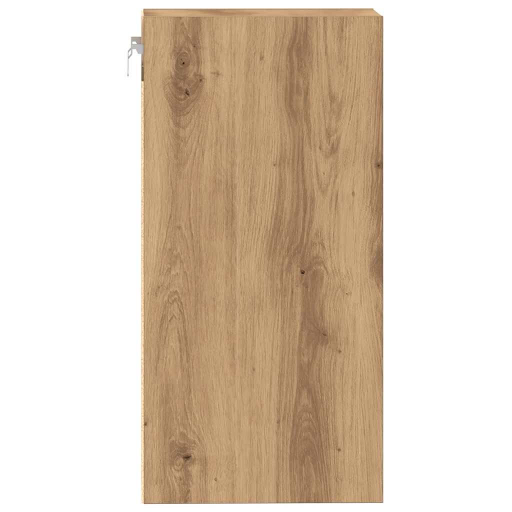 Hengende skap "Riga" artisan eik 20x29,5x60 cm konstruert tre