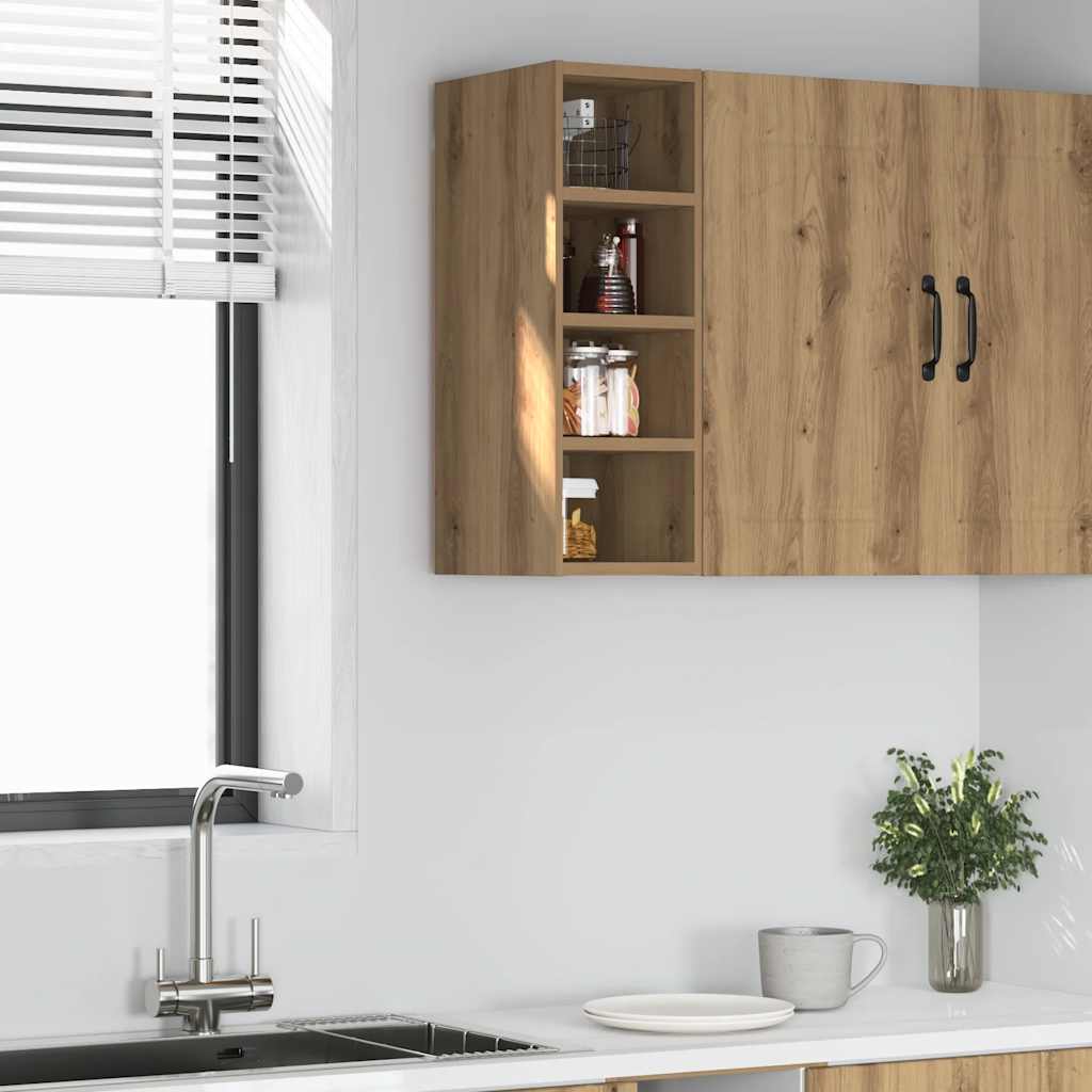Hengende skap "Riga" artisan eik 20x29,5x60 cm konstruert tre