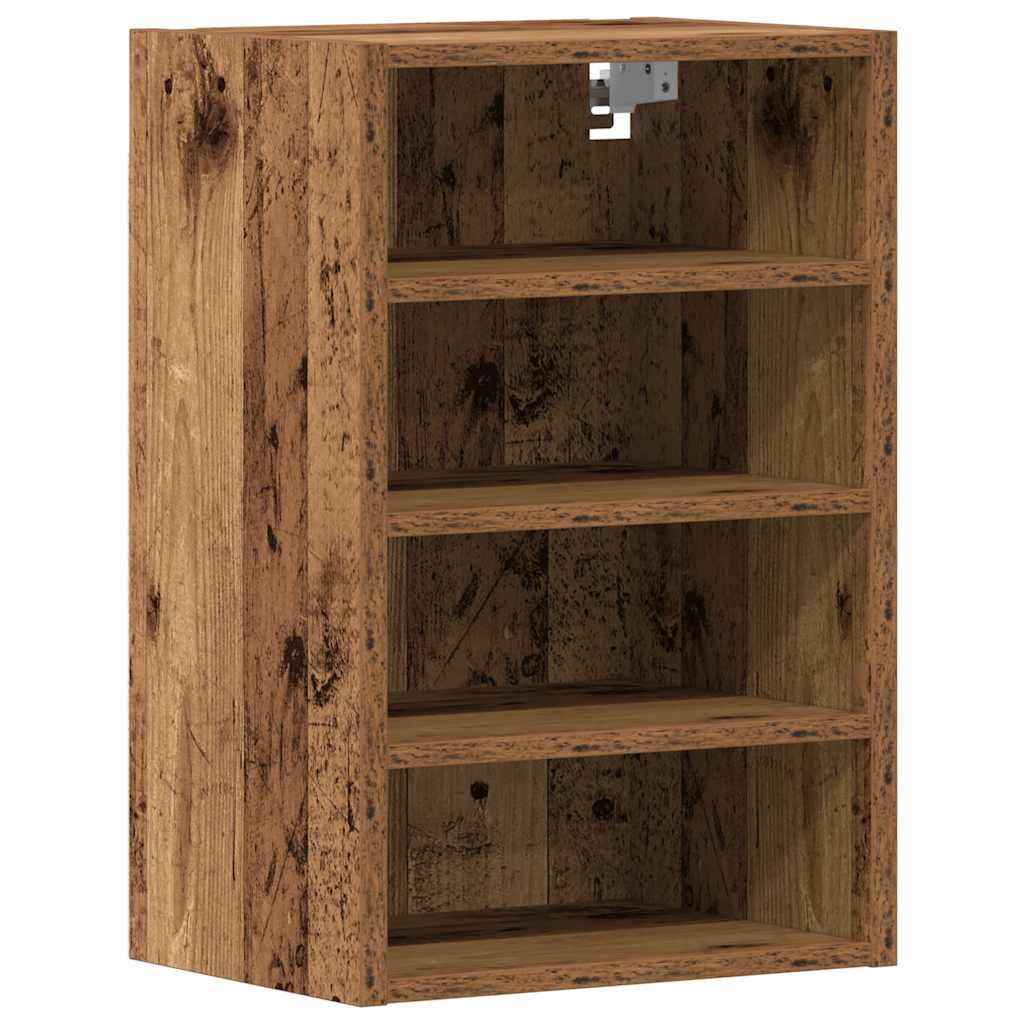 Hengende skap "Riga" gammelt tre 40x29,5x60 cm konstruert tre