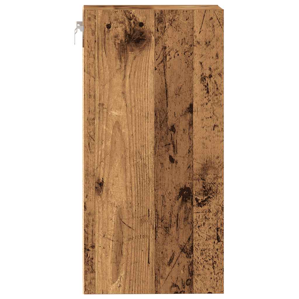 Hengende skap "Riga" gammelt tre 40x29,5x60 cm konstruert tre