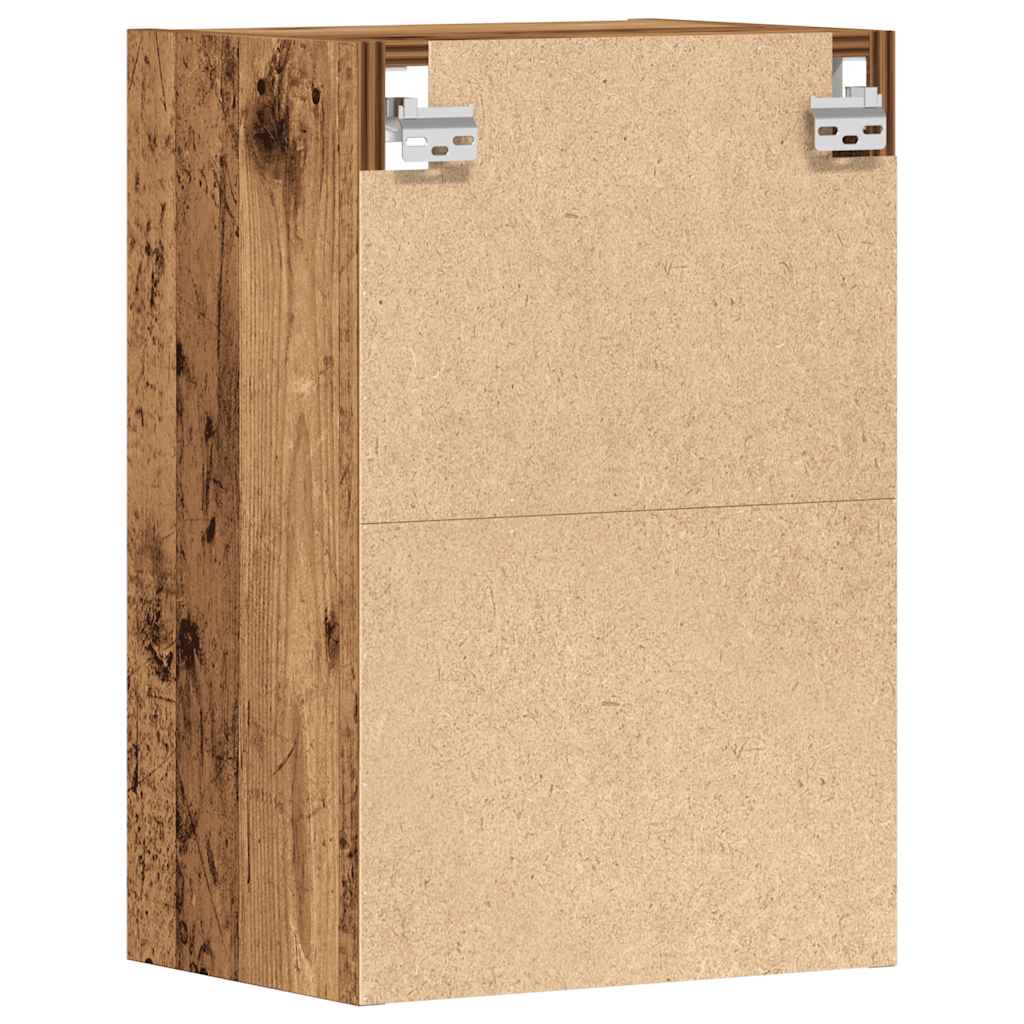 Hengende skap "Riga" gammelt tre 40x29,5x60 cm konstruert tre